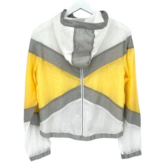 Blanc Noir Tulum Windbreaker Jacket & Training Shorts Size S Zip Hooded NWT - Picture 6 of 16